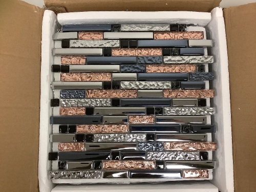 Mosaic Tiles 5 Sq Ft, E-Commerce Return, Sold as is - Lot 294