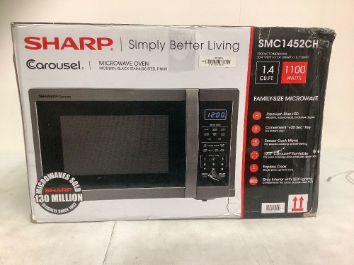 Sharp Microwave, Appears New - Lot 523