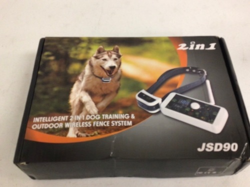 Dog Training and Outdoor Wireless Fence System, E-Commerce Return, Sold as is - Lot 504