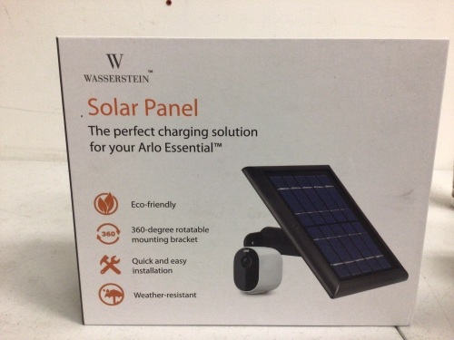 Solar Panel for Arlo Essential, Appears new, Sold as is - Lot 788