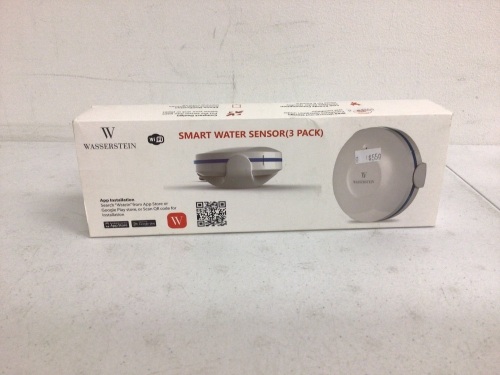 Smart Water Sensor 3 Pack, Appears new, Sold as is - Lot 727