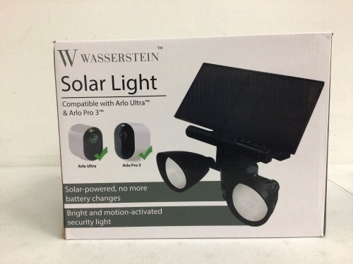 Solar Light for Arlo Ultra/Pro 3, Appears New, Sold as is - Lot 728