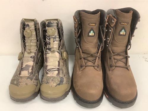 Lot of (2) Mens Boots, E-Comm Return - Lot 386
