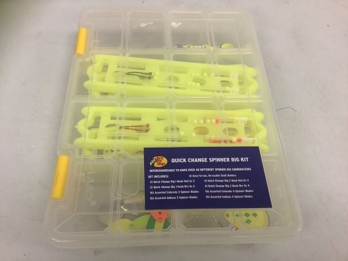 Quick Change Spinner Rig Kit, E-Comm Return - Lot 397