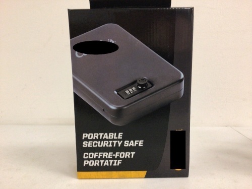Portable Security Safe, Appears new, Sold as is - Lot 303