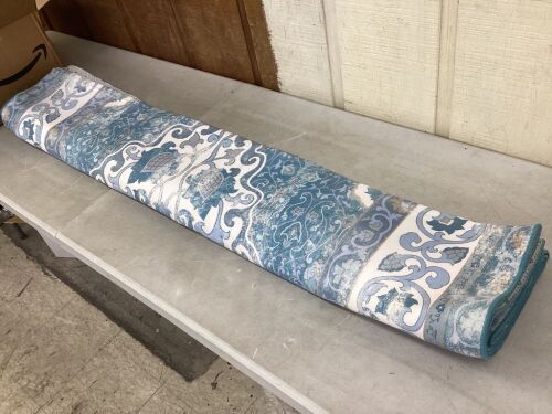 Padded Area Rug, Approx 5' x 7'  - Lot 348
