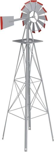 Betterland 8FT Metal Windmill Ornamental Spinner - Lot 327