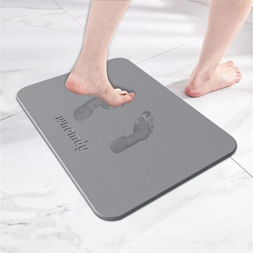 WNOMDY Diatomaceous Earth Stone Bath Mat - Lot 387