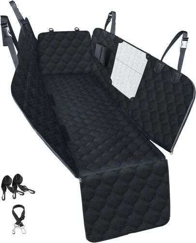 PETICON 100% Waterproof, Scratchproof Back Seat Protector with Mesh Window for Dog - Lot 433