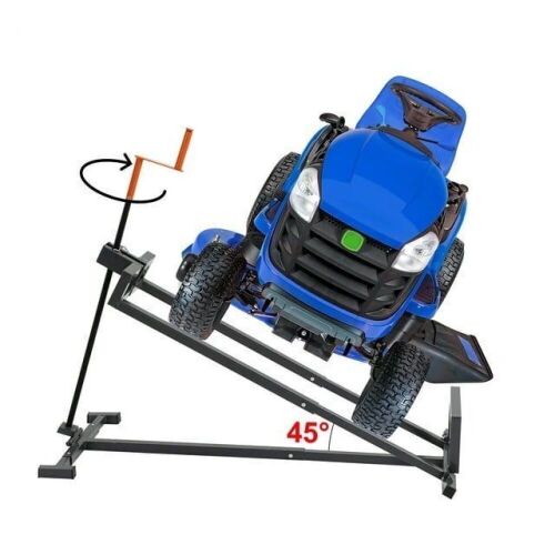 Lawn Mower Lift Jack with Manual Handle & Power Tool Extension Handle, 882 lbs Capacity  - Lot 495