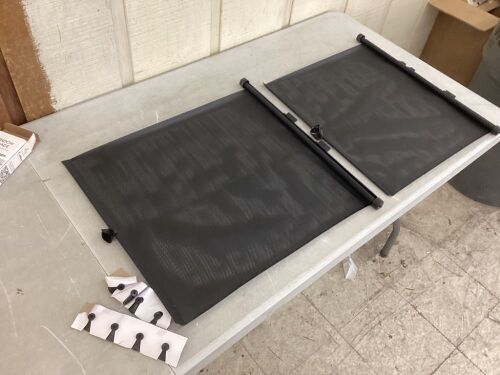 Car Window Sunshade, Set of 2 - Suction Cups Warped - Lot 415