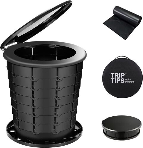 TRIPTIPS Retractable Portable Toilet - Lot 560
