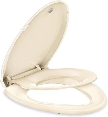 THORIFLY Toilet Seat with Built-In Potty Training Seat, 18.5"  - Lot 530
