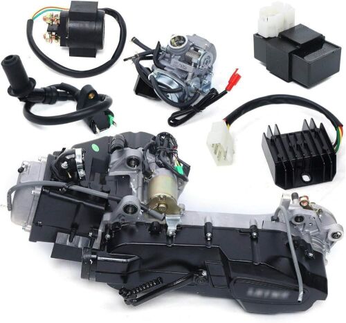 TFCFL 150CC Engine Long Case 150CC GY6 Moped Scooter Engine Motor Electric CVT Auto 4-Stroke Motor - Lot 34