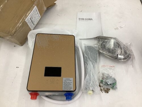 Tankless Instant Hot Water Heater  - Lot 516