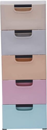 5 Tier Stackable Plastic Storage Tower - Lot 200