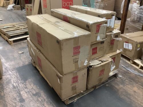 Lot of (8) Artificial Christmas Trees - Uninspected, Open Box  - Lot 471
