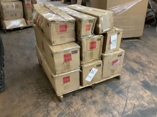 Lot of (9) Artificial Christmas Trees - Uninspected, Open Box  - Lot 474