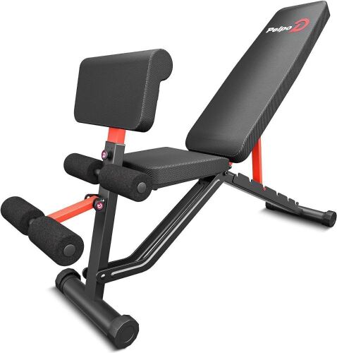 Pelpo Adjustable Strength Training Weight Bench, Holds up to 660LBS  - Lot 239