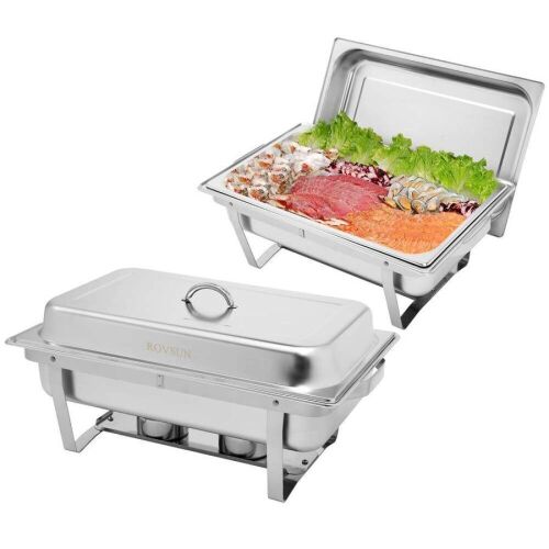 ROVSUN 8 Qt Full Size Chafing Dishes Buffet Set - Lot 225