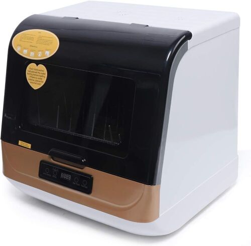 Portable Countertop Dishwasher, 4 Washing Programs Deep Cleaning With Air Drying, 1200W - Lot 51