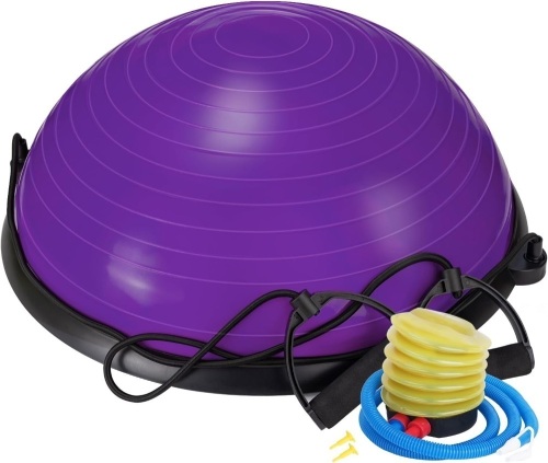 Zeatly Half Balance Ball Trainer, Balance Beam for Core Exercise Equipment,  - Lot 75