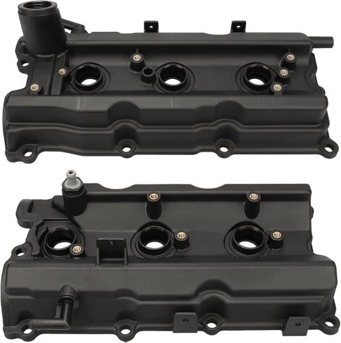 Left & Right Engine Valve Covers & Gasket 13270-8J112 Compatible for 2003 2004 2005 2006 G35 V6 3.5L for 2003 2004 2005 2006 Nissan 350Z - Lot 105