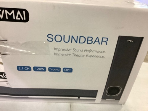 vmai sound bar - Lot 132