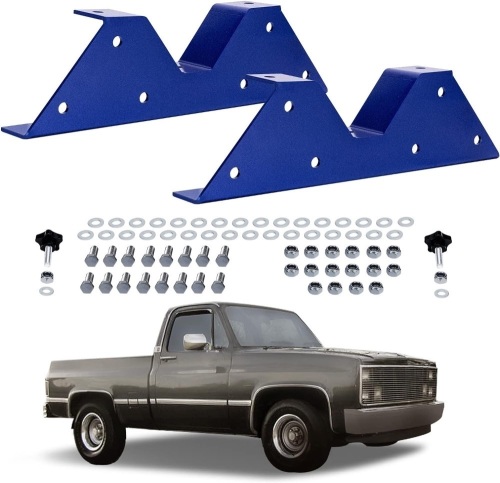 Tuningsworld Rear C-Notch Kit Bolt In for Chevrolet C10 C15 C1500 1973-1987 2WD, for GMC C10 C15 C1500 1973-1987 2WD - Lot 155
