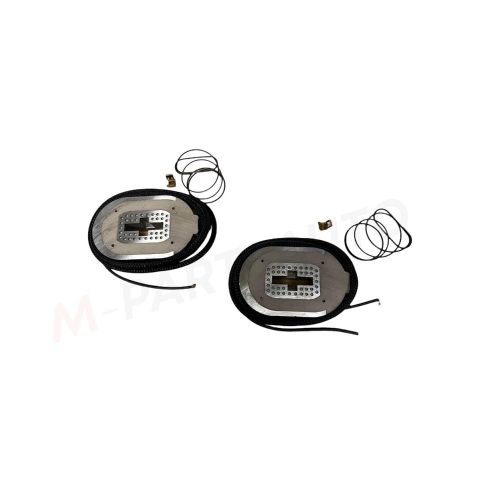 M-Parts 2 x 12-1/4" Electric Brake Magnet for up to 12,000LB Trailer Brakes, Replacement Brake Magnet Sets with Necessary Installation Hardware 77M-1212_Pair - Lot 110