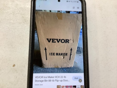 Vevor ice maker 22-lb storage bin  - Lot 436
