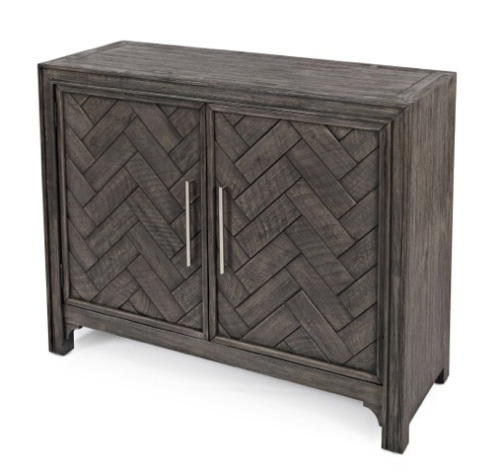 JOFRAN - GRAMERCY PLATINUM 2 DOOR ACCENT CABINET40W x 15D x 32H $700  - Lot 4