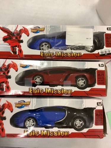 One Button Transforming Robot  - Lot 292