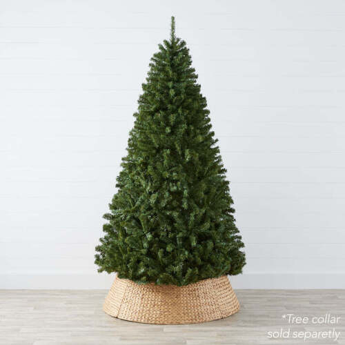 Premium Artificial Spruce Christmas Tree w/ Foldable Metal Base 7.5ft - Lot 4202