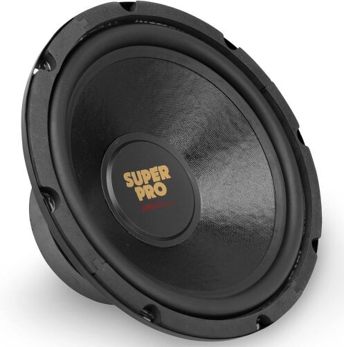 Pyramid 10 Inch Car Subwoofer Speaker - 500 Watt High Powered Car Audio Sound Component Speaker System w/ 2 Inch High-Temperature Kapton Voice Coil, 85.6 dB, 8 Ohm, 60 oz Magnet - Pyramid PW1048USX - Lot 4477