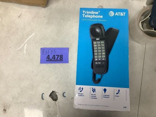 Trimline Telephone AT&T - Lot 4478