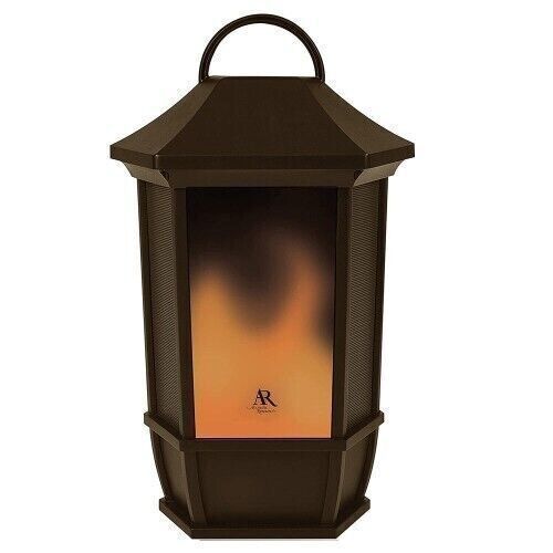 Acoustic Research Wireless Bluetooth Indoor Outdoor Speaker Flickering Light - Lot 4579