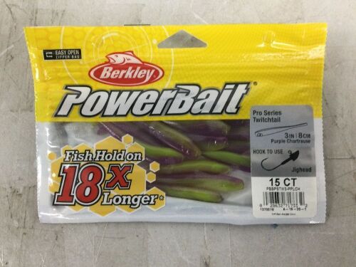 Set of 6 Power bait Pro Series Twitchtail - Lot 4642