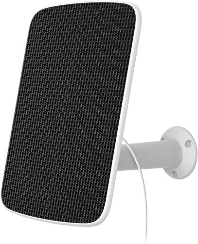 EZVIZ Solar Charging Panel-Model D Power Supply for Wireless Outdoor Security Camera Compatible with BC1C/BC1 B1/B2/B3 Sets, IP65 Waterproof/4 Meters Cable Adjustable Mount/Continuous Power Supply - Lot 4614