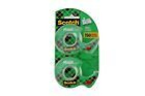Scotch 3M Magic Tape with Dispenser Matte Finish, Invisible 3/4" 18 Pieces - Lot 4615