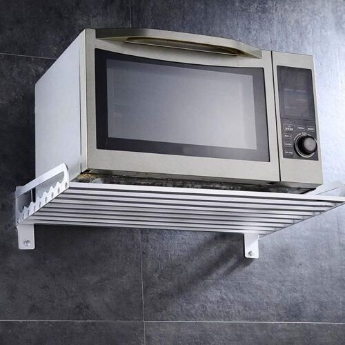 MaxxCloud Microwave Oven Kitchen Wall Shelf, 23.6" x 15.5"  - Lot 312