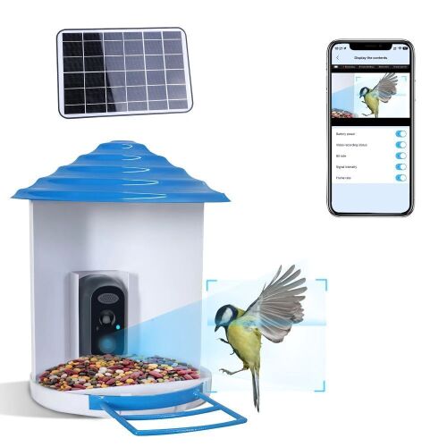 Solar Powered Smart Bird Feeder with Wireless Camera - Lot 317