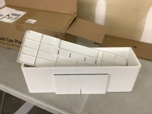 Plastic Trash Can Base & Cover for Popur X5 Self Cleaning Litter Box  - Lot 333