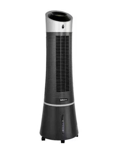 Luma Comfort 250 CFM 3-Speed 2-In-1 Compact Design Evaporative Cooler and Tower Fan for 100 sq. ft. - Lot 341