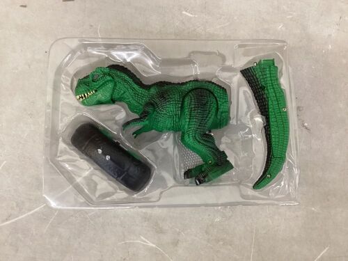Walking Tyrannosaurus Rex Jurassic Dinosaur Toy w/ Lights, Sound, Realistic Movement - Lot 667