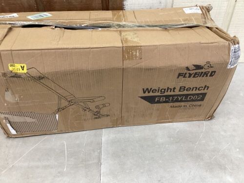 Flybird Folding Weight Bench  - Lot 691