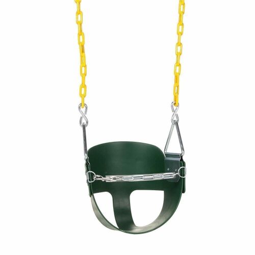 Half Bucket Toddler Swing with Coated Chains - Lot 530