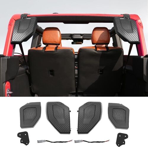 Mabett Rear Speaker Pods Compatible with Ford Bronco 2021-2022 - Lot 628