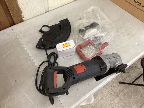 Carivia 14" Electric Concrete Saw, 3000w - Damaged Handle  - Lot 422