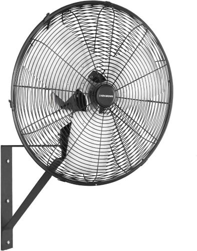 KEN BROWN 20 Inch Industrial Oscillating Wall Mount Fan 5500CFM - Lot 446